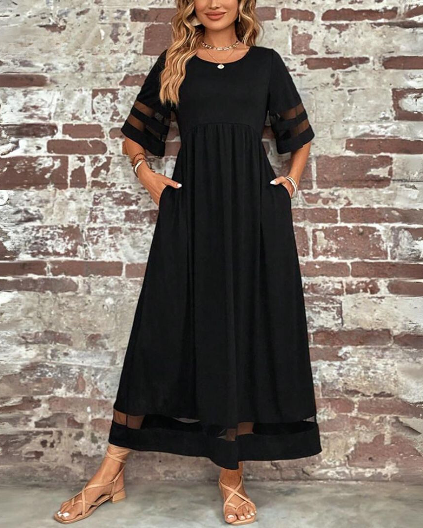 Sophie | Dames Jurken | Lange Dames Jurk | Zwarte Dames Jurk 3