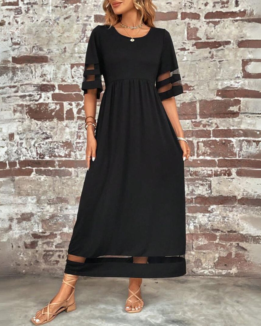 Sophie | Dames Jurken | Lange Dames Jurk | Zwarte Dames Jurk 1
