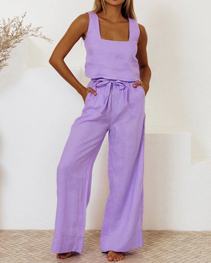 Rein | Minimalistische Tweedelige Set voor Dames – Elegantie & Comfort in Één Look