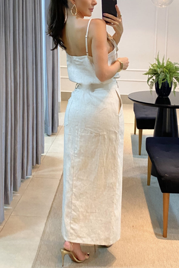 Sophie | Maxi Jurk | Lange Jurk Dames | Zwarte Lange Jurk-3