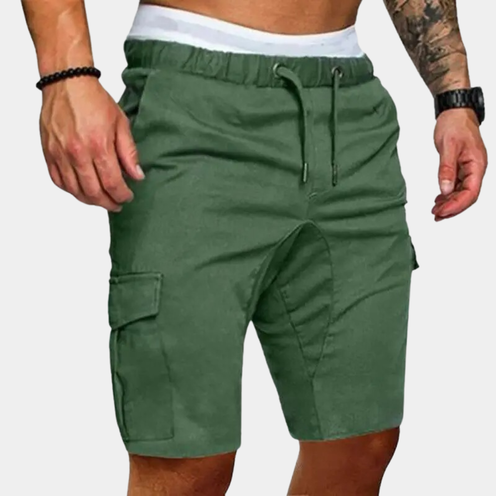 Bruno | Comfortabele Korte Broek Heren Met Ritszakken Voor Zomeractiviteiten 4