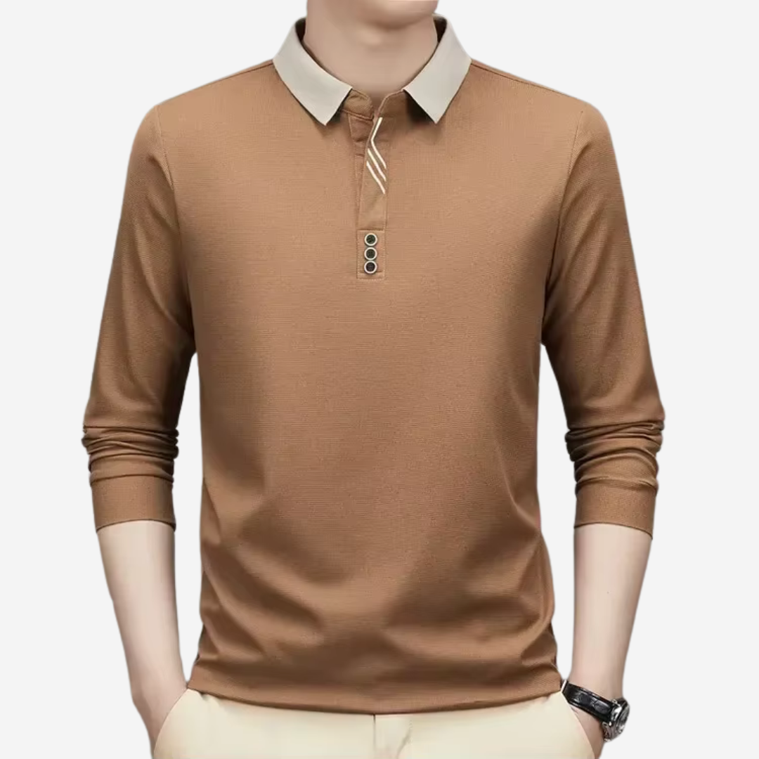 Daan | Comfortabel Heren Longsleeve Shirt voor Stijlvolle Casual Outfits 3