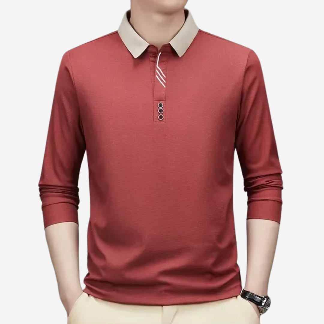 Daan | Comfortabel Heren Longsleeve Shirt voor Stijlvolle Casual Outfits 6