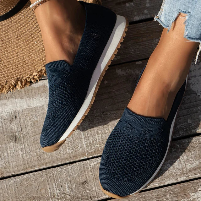 Emma | Comfortabele Zwarte Instappers Dames voor Ultiem Comfort 6