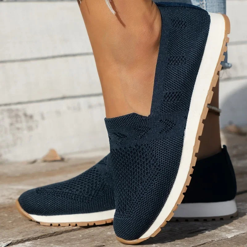 Emma | Comfortabele Zwarte Instappers Dames voor Ultiem Comfort 5