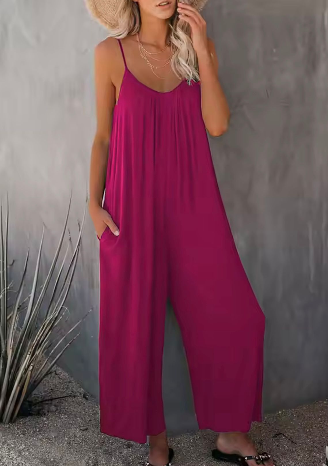 Dames Jumpsuit Zwart – Elegant en Feestelijk Voor Warmere Dagen, Comfortabele Pasvorm, Ademend Materiaal 3