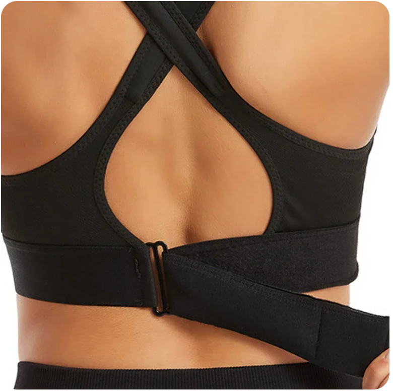 Emma | Ademend Sport Bh High Support voor Dames in Grote Maten 5
