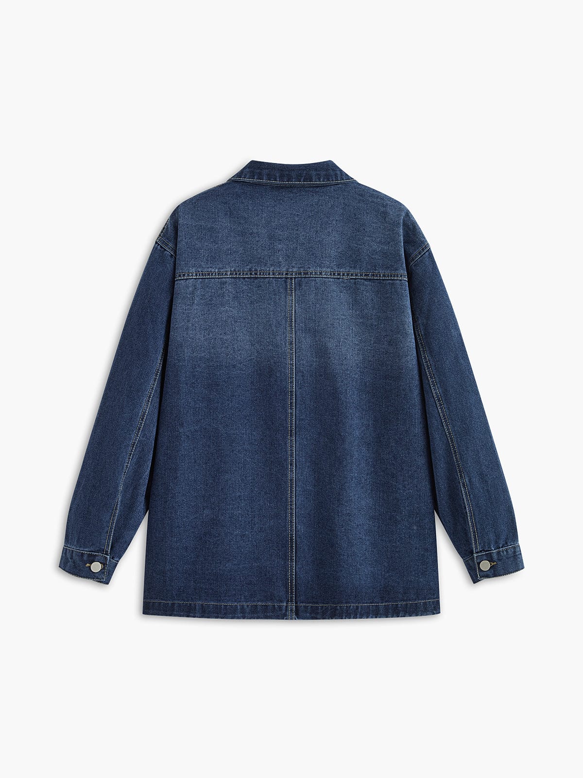 Emma | Casual Oversized Denim-Jacke voor Dames met Grote Zakken 6