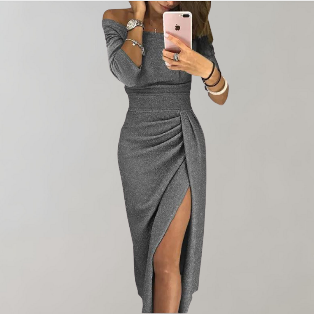Emma | Elegante Glitter Zomerjurk Dames voor Feestelijke Gelegenheden 3