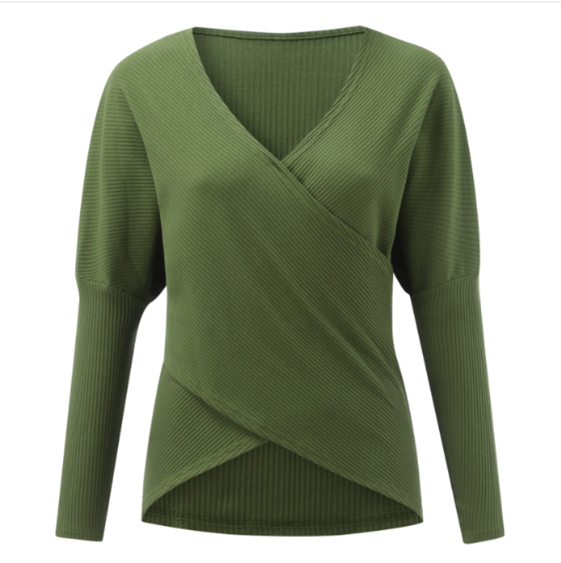 Emma | Luxe Criss Cross Dames Trui van Kasjmier voor Elegante Stijl 6