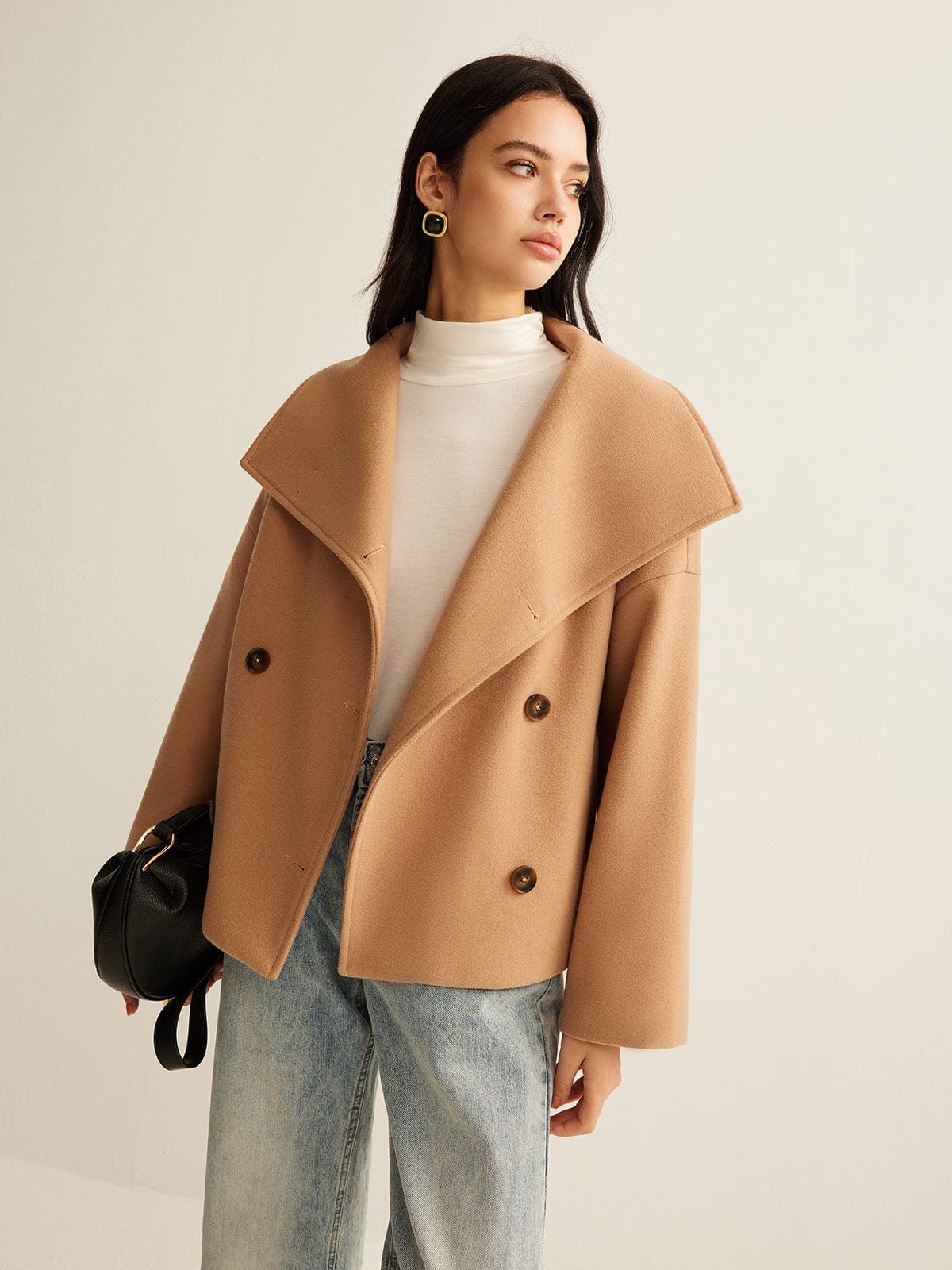 Emma | Tijdloze Wollen Mantel Jas Dames voor Elegante Herfstlooks 2