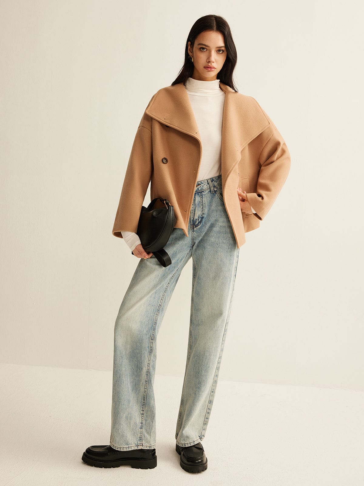 Emma | Tijdloze Wollen Mantel Jas Dames voor Elegante Herfstlooks 4