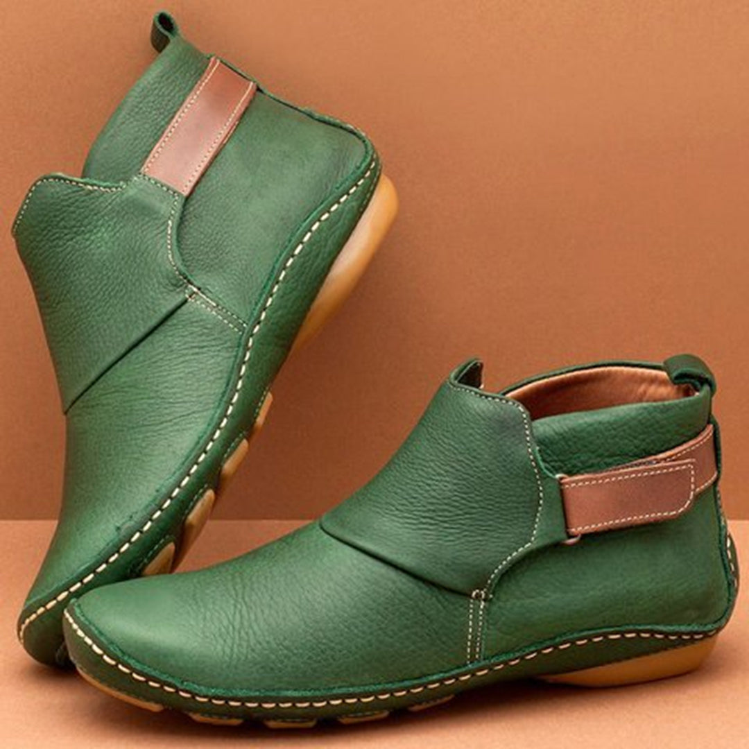 Emma | Tijdloze Zwarte Enkellaarsjes Dames Met Comfortabele Zool 3