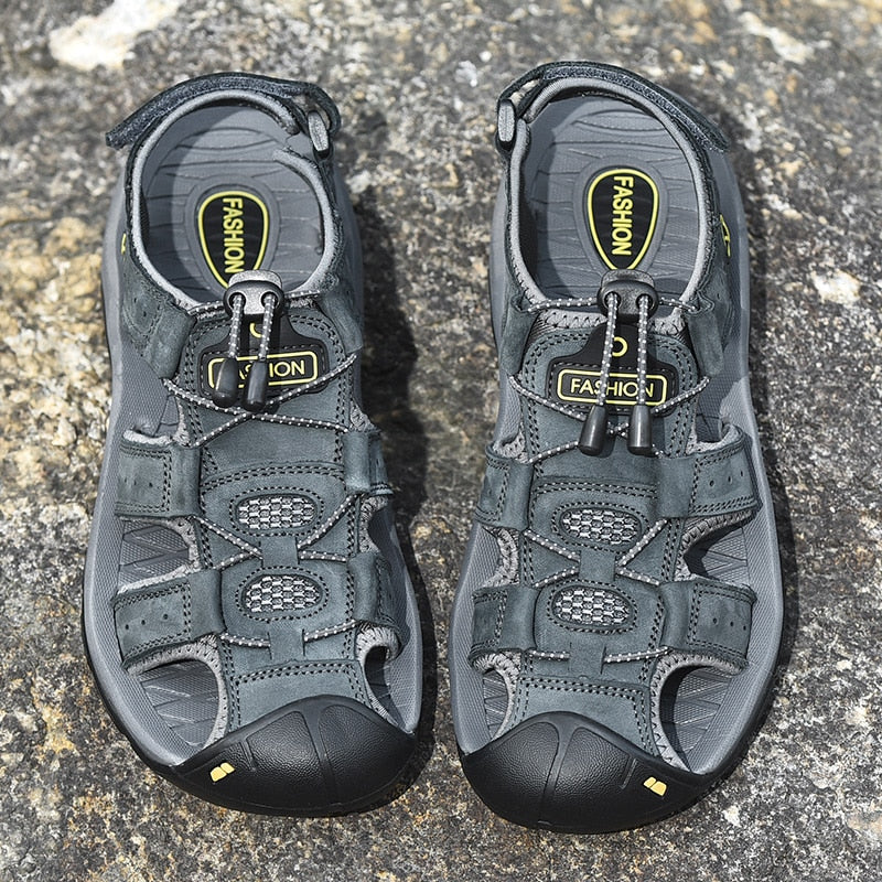 Lars | Comfortabele Heren Sandalen Met Verstelbare Gespen Voor Actieve Dagen 4