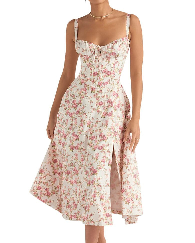Emma | Elegante Zomerjurk Voor Dames, Flatterende Midi-Jurkjes 4