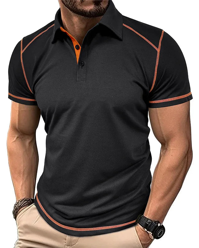 Joren | Tijdloos Heren Poloshirt van Ademend Katoen voor Casual Stijl 0