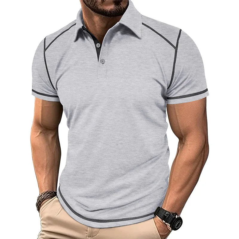 Joren | Tijdloos Heren Poloshirt van Ademend Katoen voor Casual Stijl 3