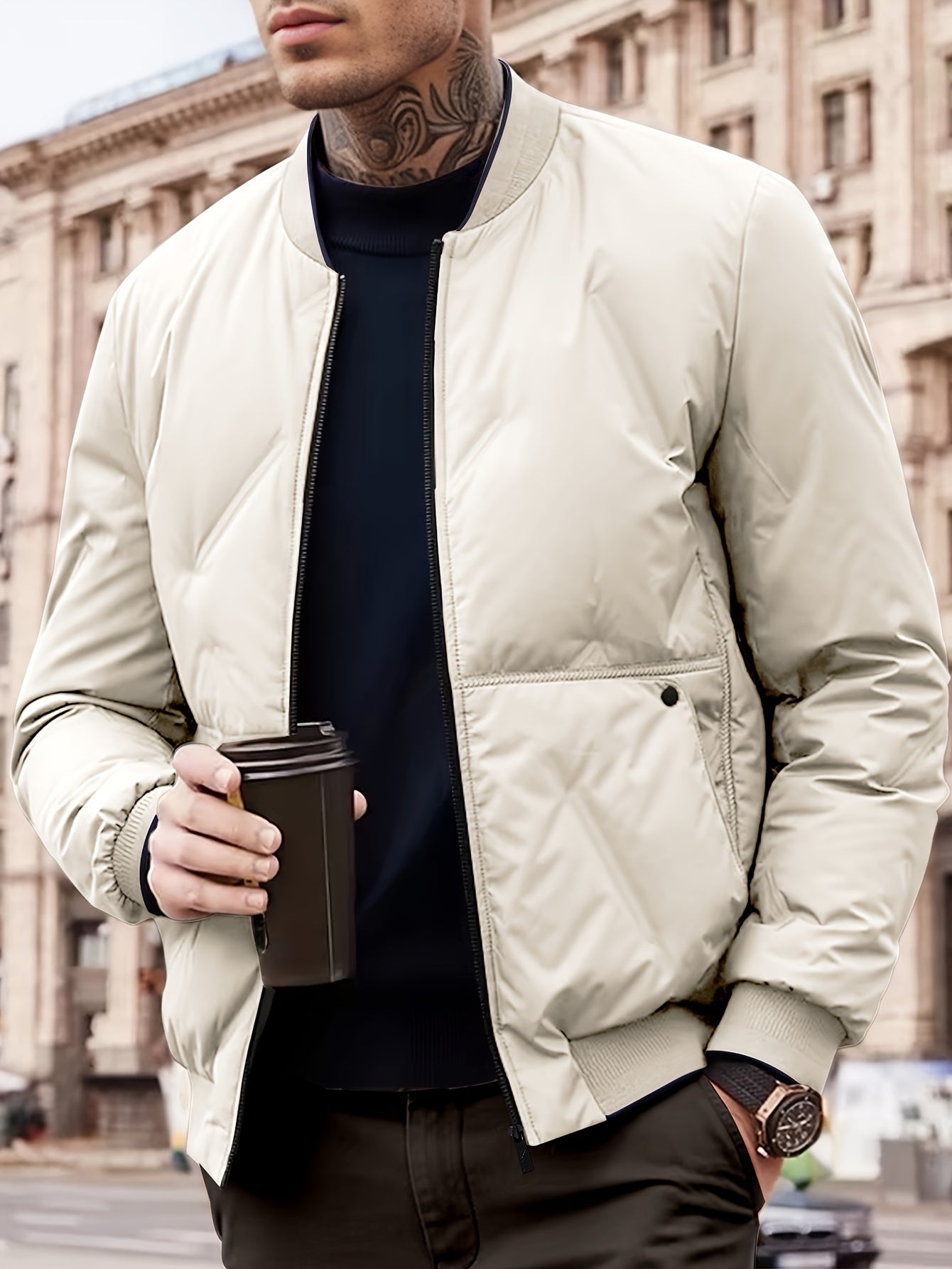Joris | Warme Fleece Winterjas Heren voor Buitenactiviteiten en Comfort 3