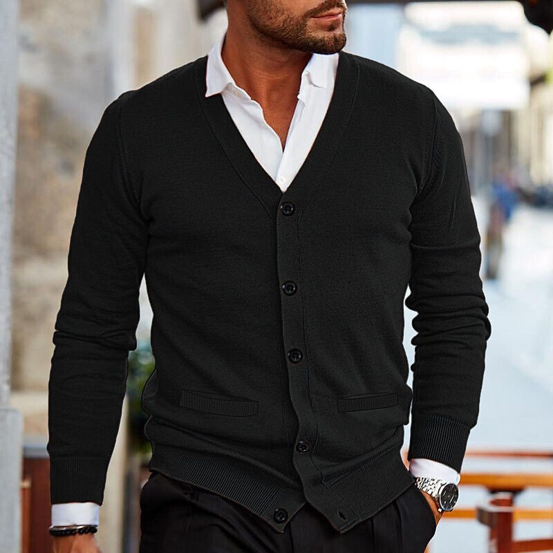 Lars | Stijlvolle Cardigan Heren voor Casual en Kantoor Gebruik 6