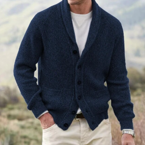Lars | Tijdloos Heren Vest in Vintage V-hals Stijl voor Elegant Comfort 1
