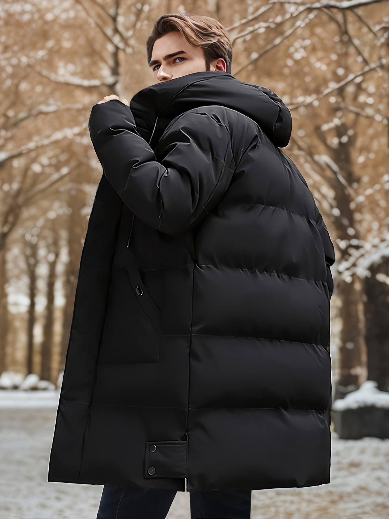 Liam | Casual Gewatteerde Winterjas Heren voor Comfort en Stijl 2