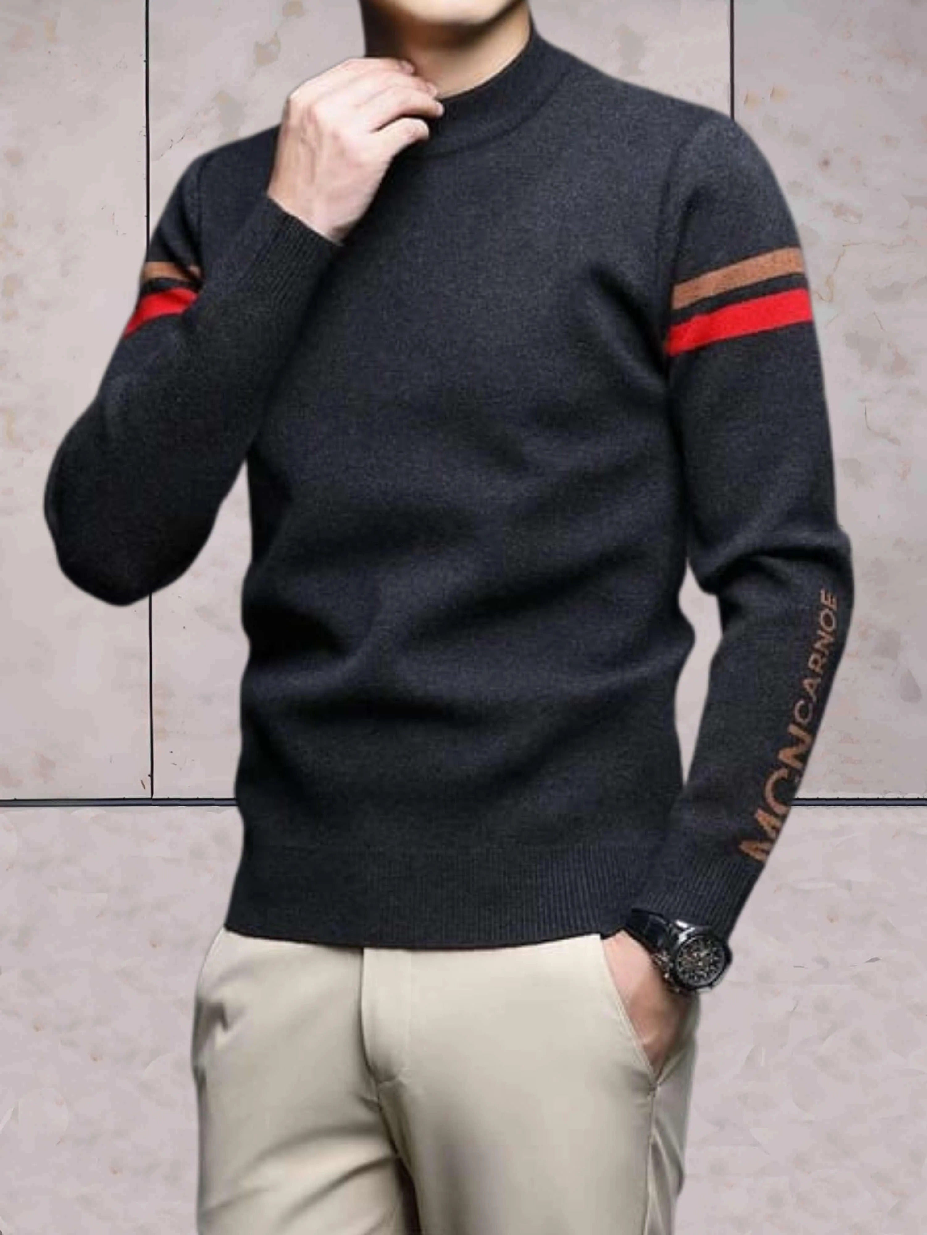 Liam | Casual Heren Trui voor Comfortabele Stijl en Relaxed Look 1