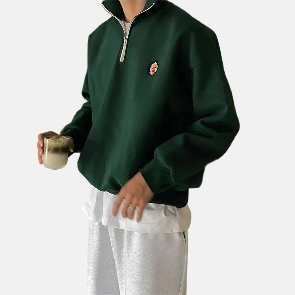 Liam | Sportieve Heren Sweater met Half-Zip en Comfortabele Pasvorm 2