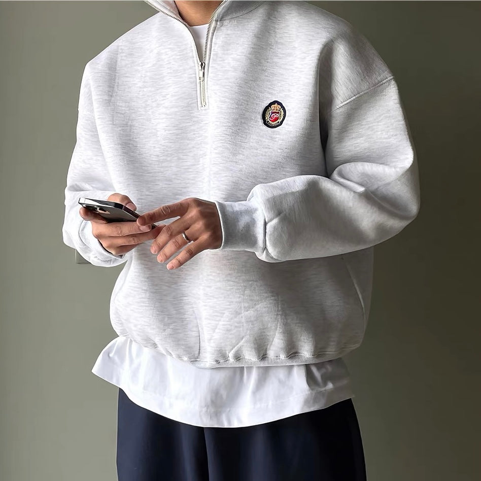 Liam | Sportieve Heren Sweater met Half-Zip en Comfortabele Pasvorm 3