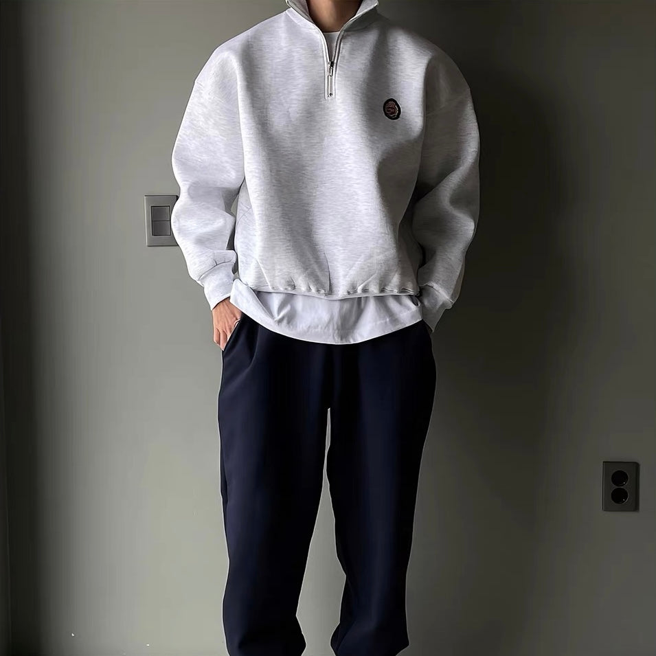 Liam | Sportieve Heren Sweater met Half-Zip en Comfortabele Pasvorm 5