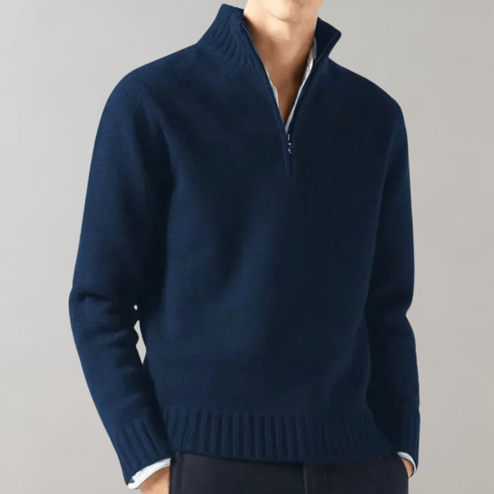 Liam | Stijlvolle Heren Sweater met Rits voor Casual en Verzorgde Looks 2