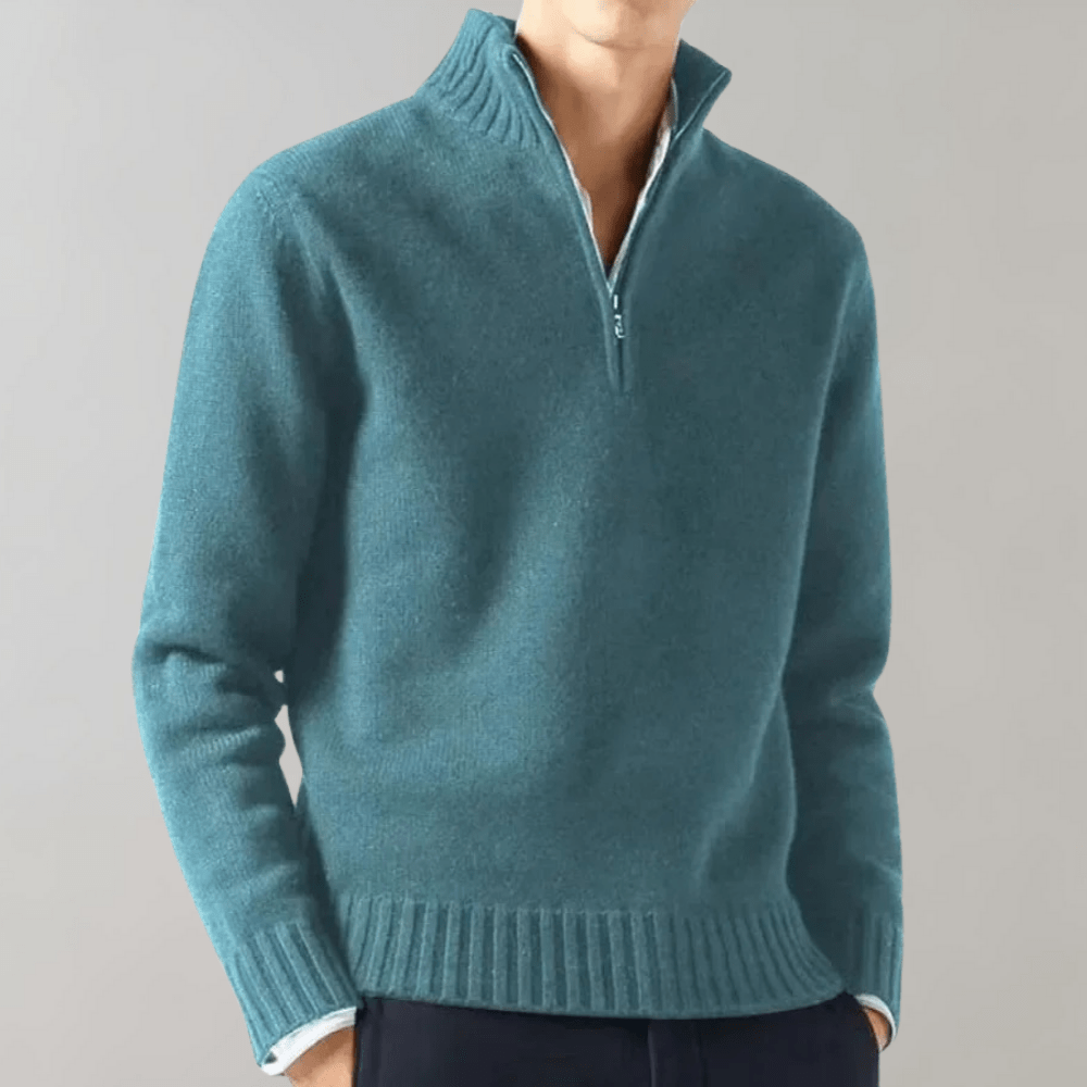 Liam | Stijlvolle Heren Sweater met Rits voor Casual en Verzorgde Looks 4