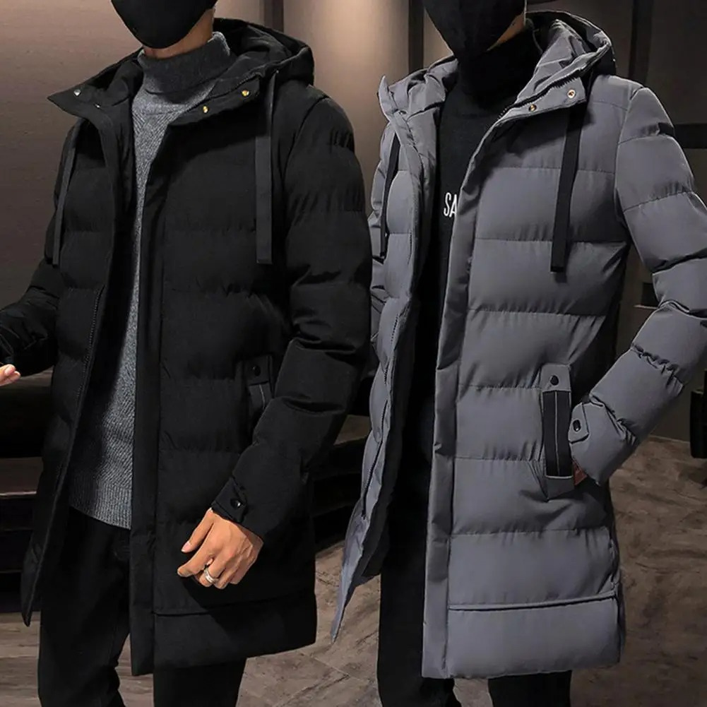 Liam | Stijlvolle Lange Pufferjas voor Mannen met Capuchon en Comfort 3