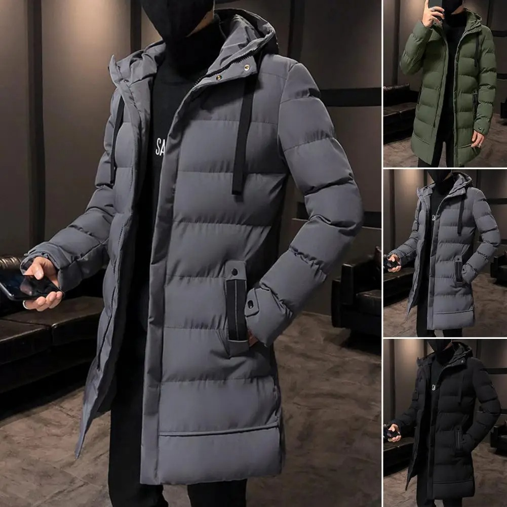 Liam | Stijlvolle Lange Pufferjas voor Mannen met Capuchon en Comfort 6