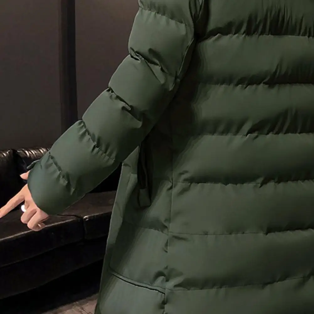 Liam | Stijlvolle Lange Pufferjas voor Mannen met Capuchon en Comfort 7