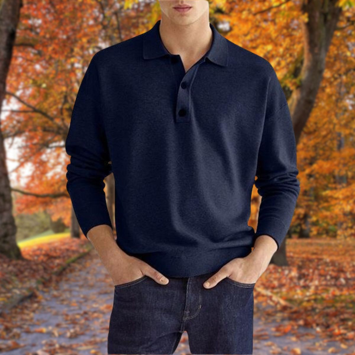 Liam | Stijlvolle Polosweater voor Heren met Comfortabele Pasvorm en Tijdloze Look 2