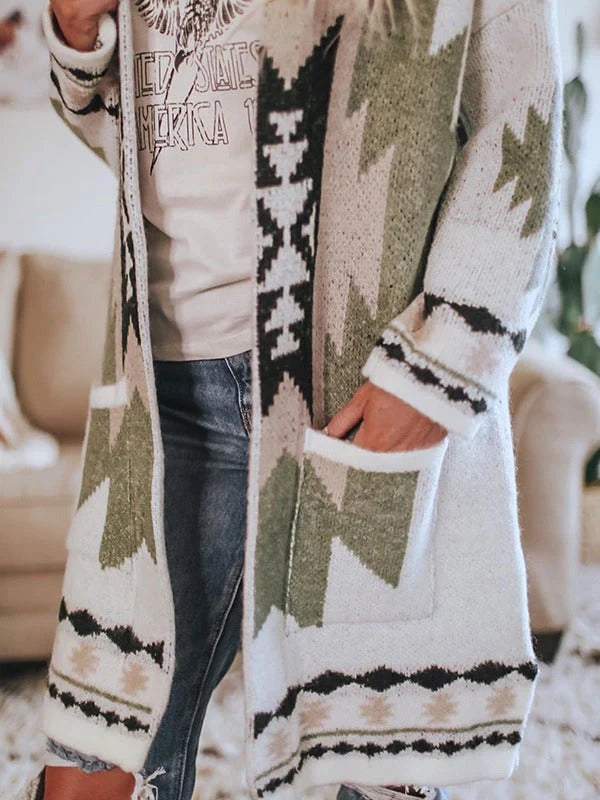 Lotte | Elegant Geweven Dames Vest voor Vrouwen met Vintage Tribal Motief 3