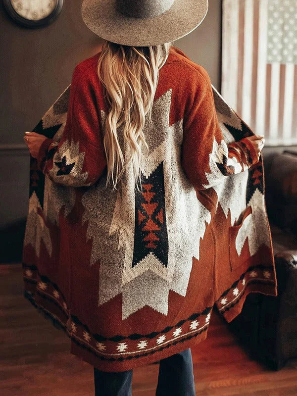 Lotte | Elegant Geweven Dames Vest voor Vrouwen met Vintage Tribal Motief 4