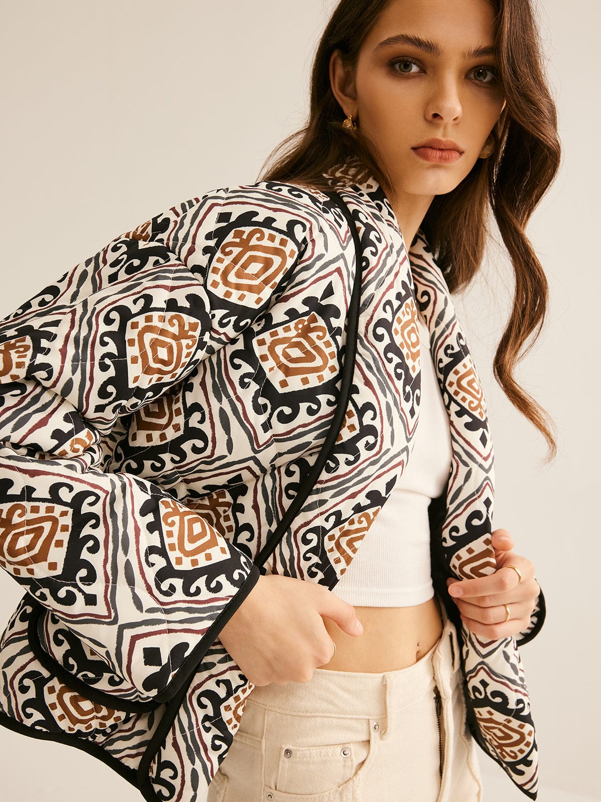 Lotte | Etnische Oversized Dames Zomerjas met Boho-Stijl voor Warme Dagen 3