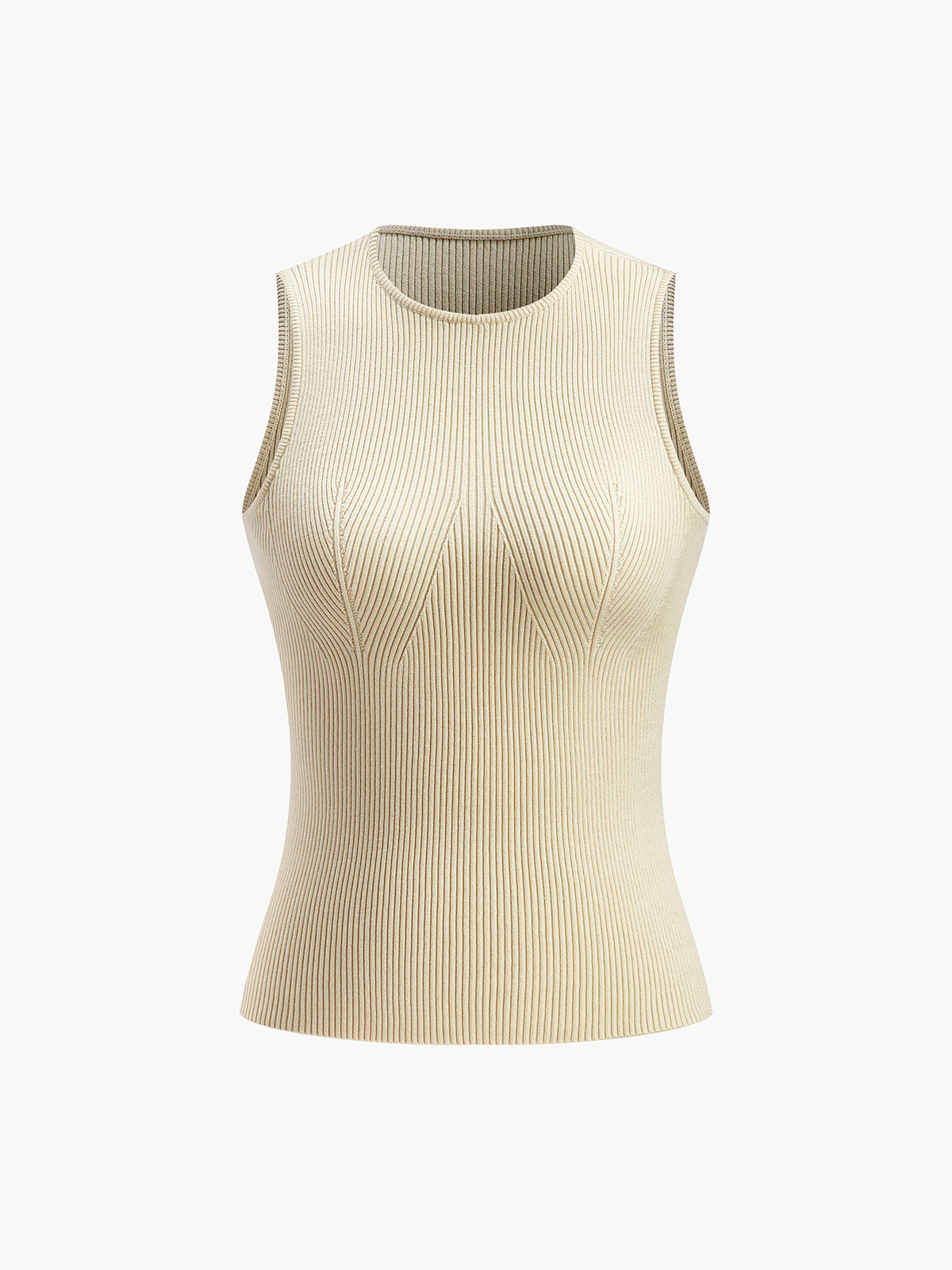 Lotte | Stijlvolle Mouwloze Ribbreisel Top voor Dames, Perfecte Tanktop Dames 5