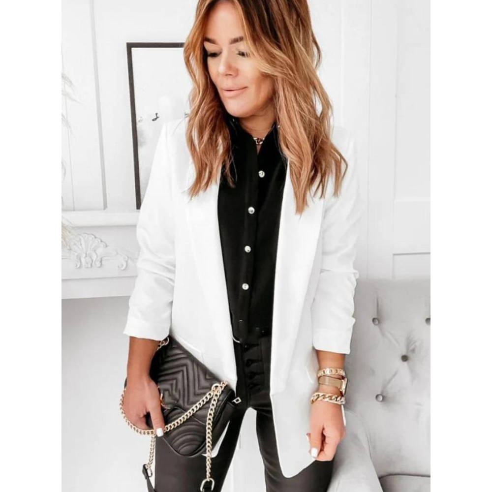 Lotte | Stijlvolle Zwarte Blazer Dames voor Elegante Outfits 6