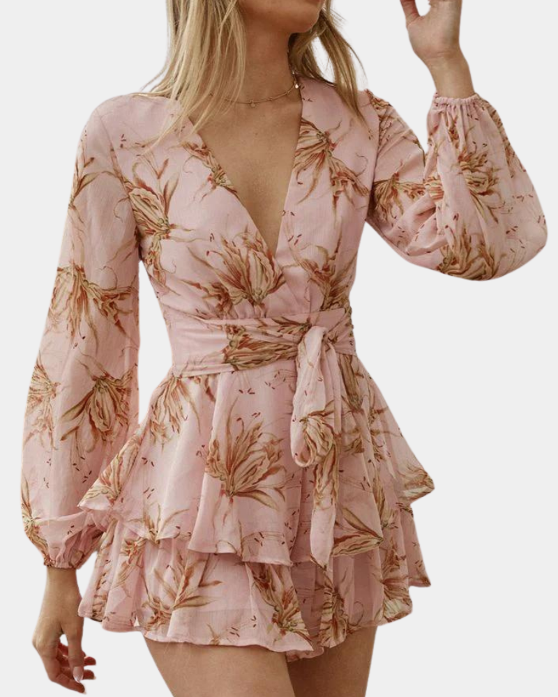 Mini Jurk Dames - Flatterende Pasvorm en Trendy Ontwerp - Ademend Zomerjurkje voor Feesten en Avondjes Uit 0