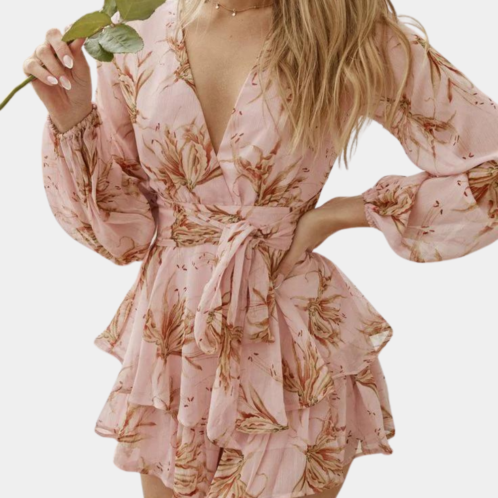Mini Jurk Dames - Flatterende Pasvorm en Trendy Ontwerp - Ademend Zomerjurkje voor Feesten en Avondjes Uit 2