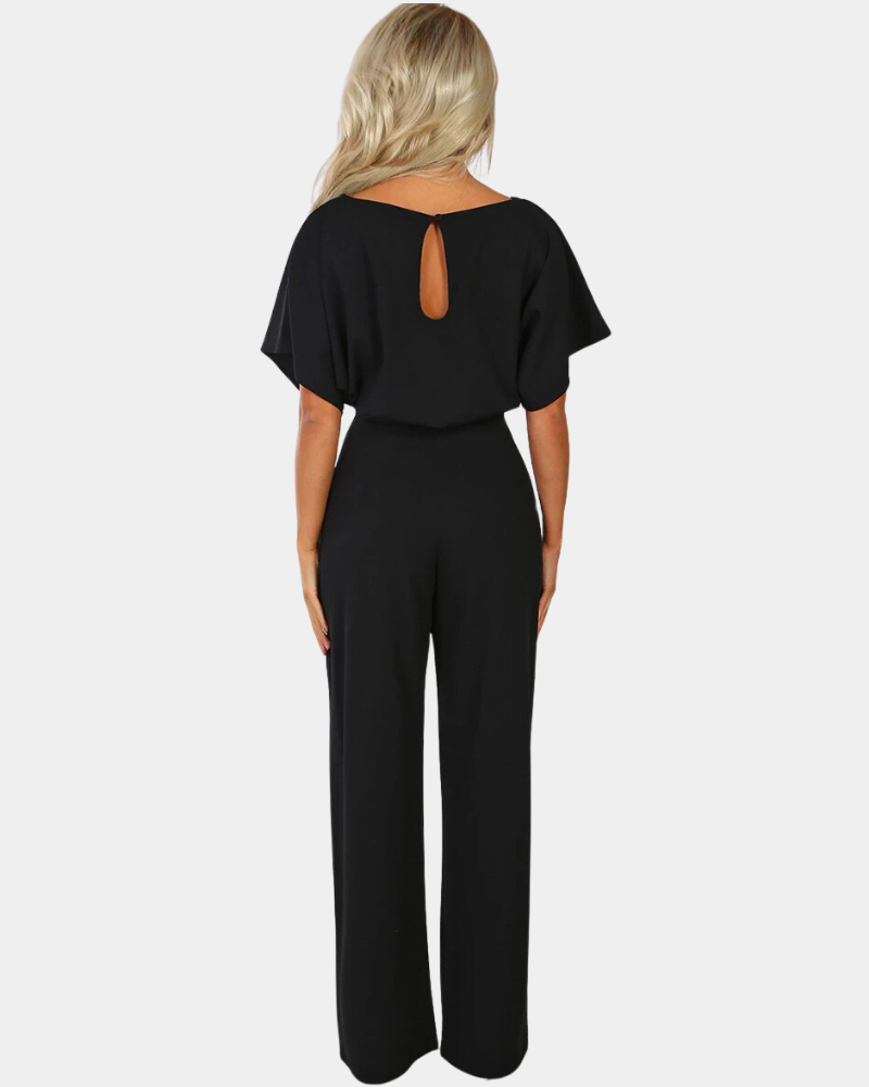 Sophie | Feestelijke Zwarte Jumpsuit Dames voor Elegante Gelegenheden 3