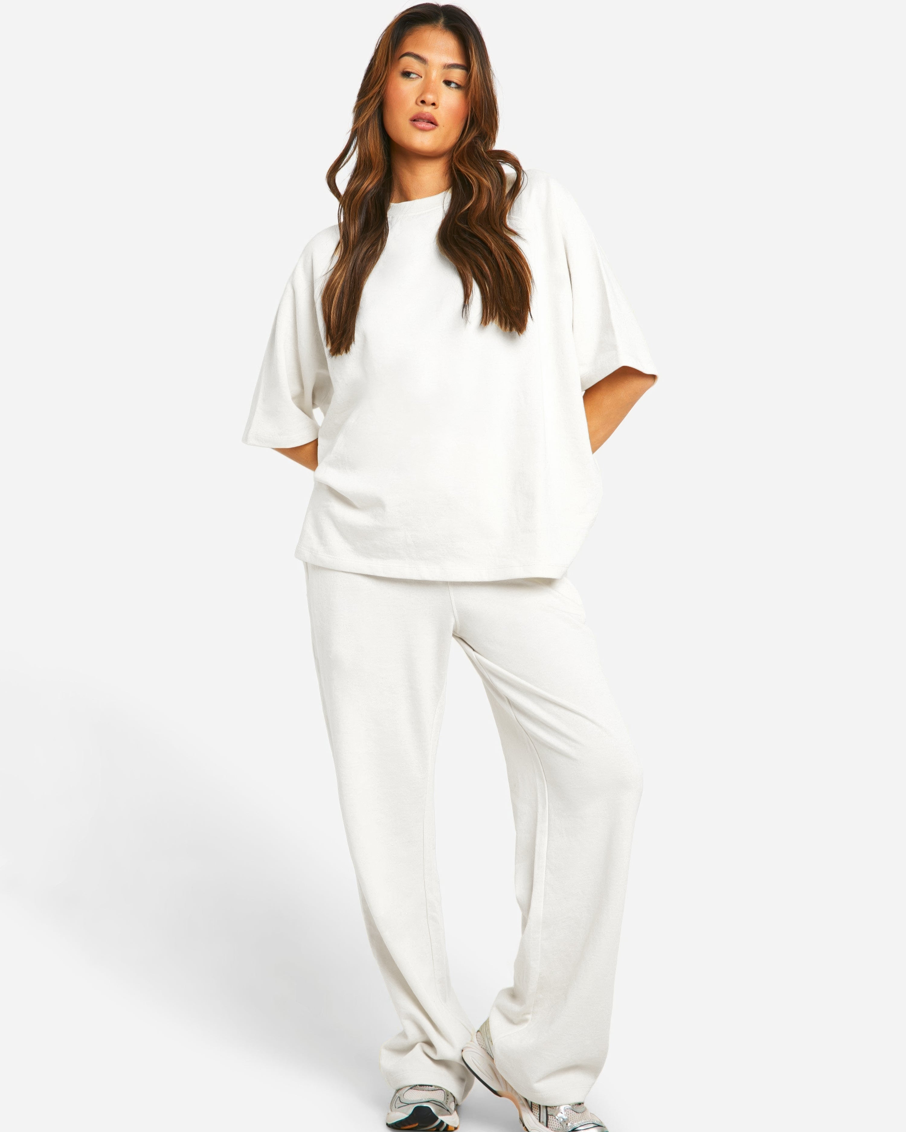 Oversized Zomer Set voor Dames – Ademend Katoen, Comfortabele Pasvorm, Geschikt voor Casual en Zomerse Gelegenheden 3