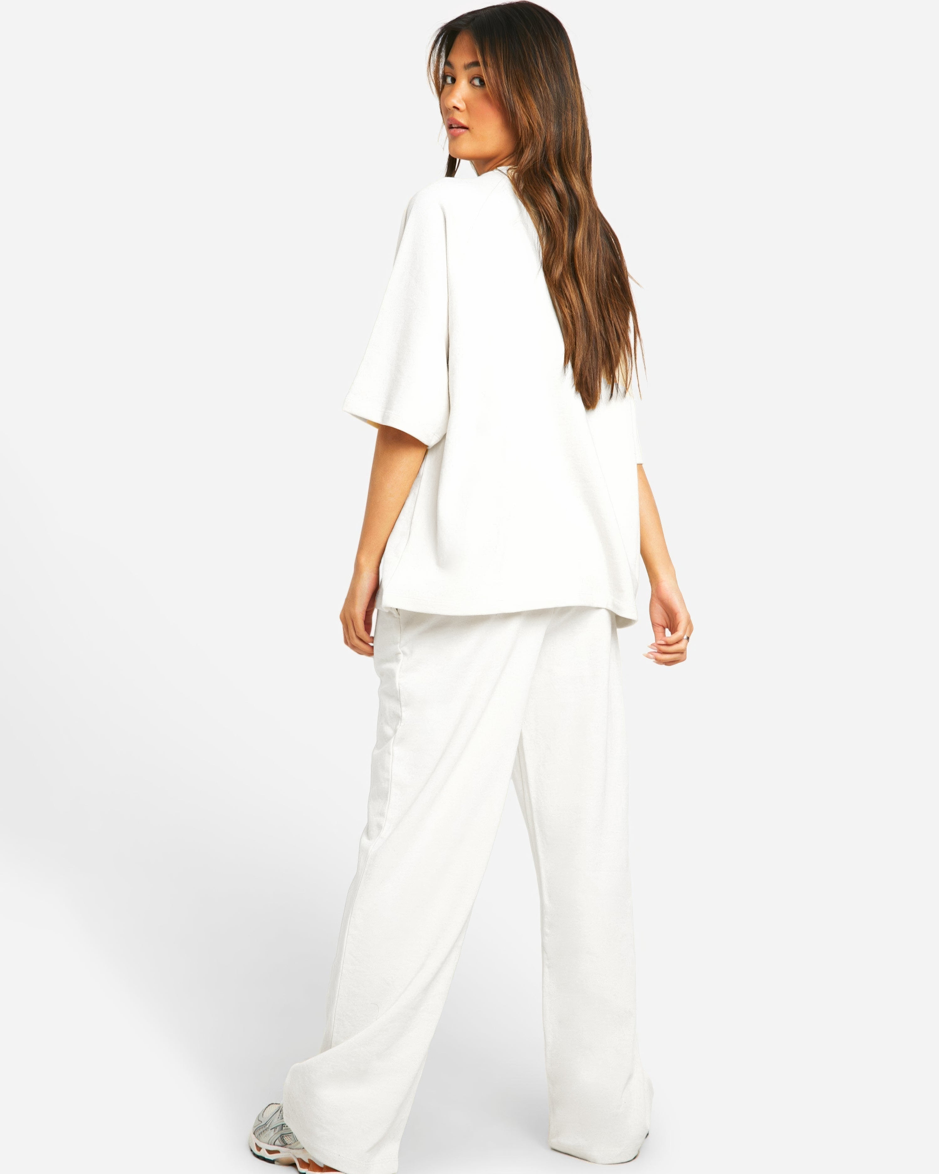 Oversized Zomer Set voor Dames – Ademend Katoen, Comfortabele Pasvorm, Geschikt voor Casual en Zomerse Gelegenheden 5