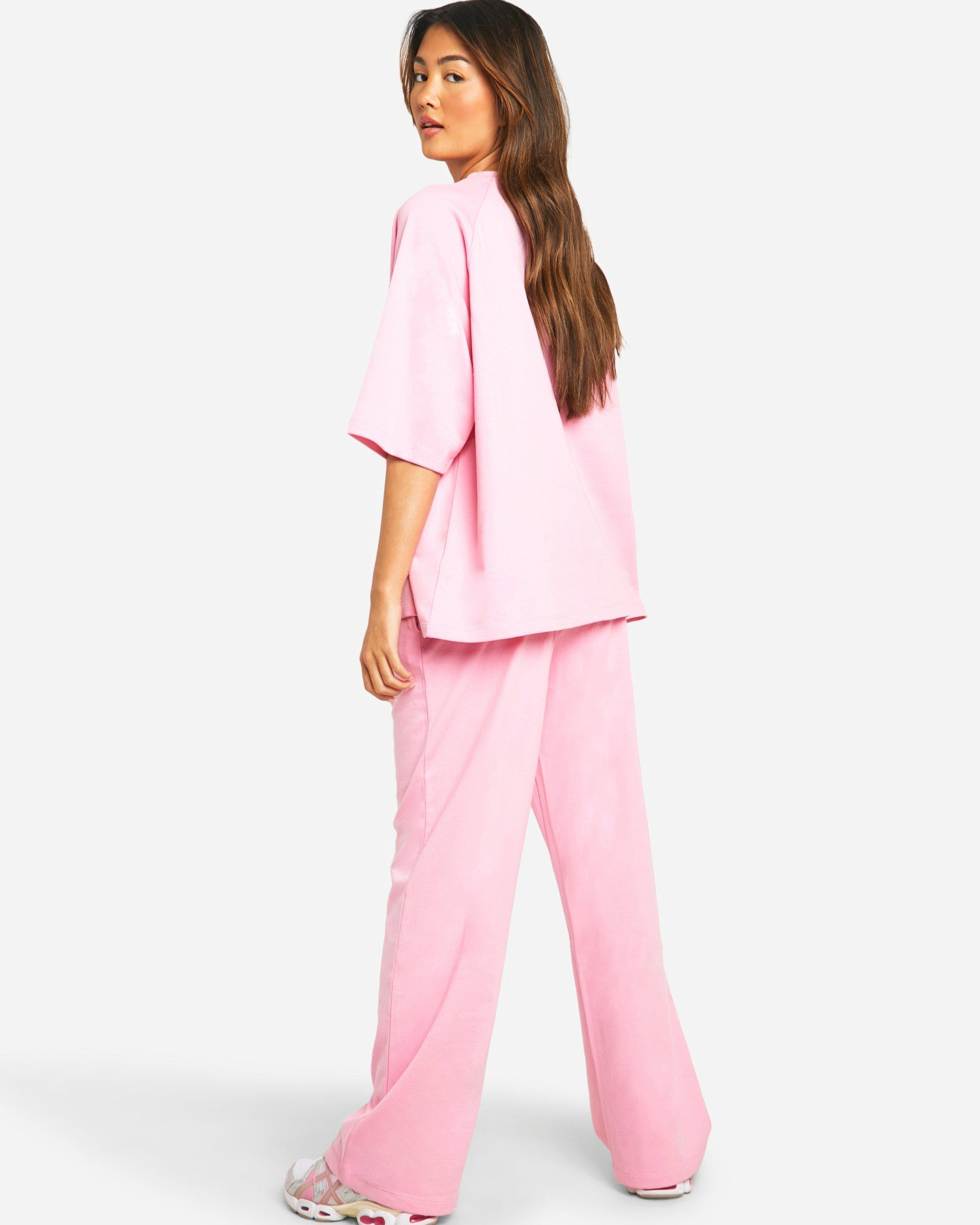 Oversized Zomer Set voor Dames – Ademend Katoen, Comfortabele Pasvorm, Geschikt voor Casual en Zomerse Gelegenheden 6