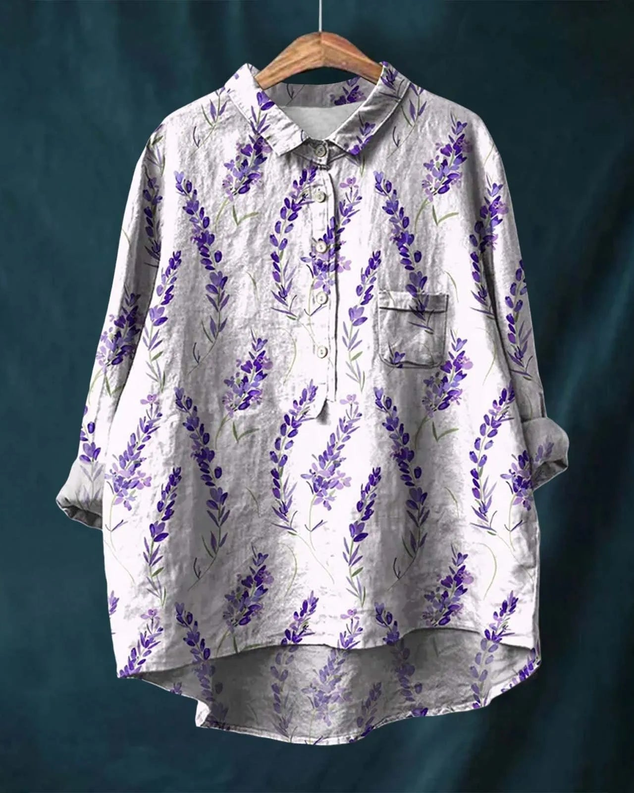 Sophie | Bloemen Shirt Dames | Losse Pasvorm | Elegante Stijl 5