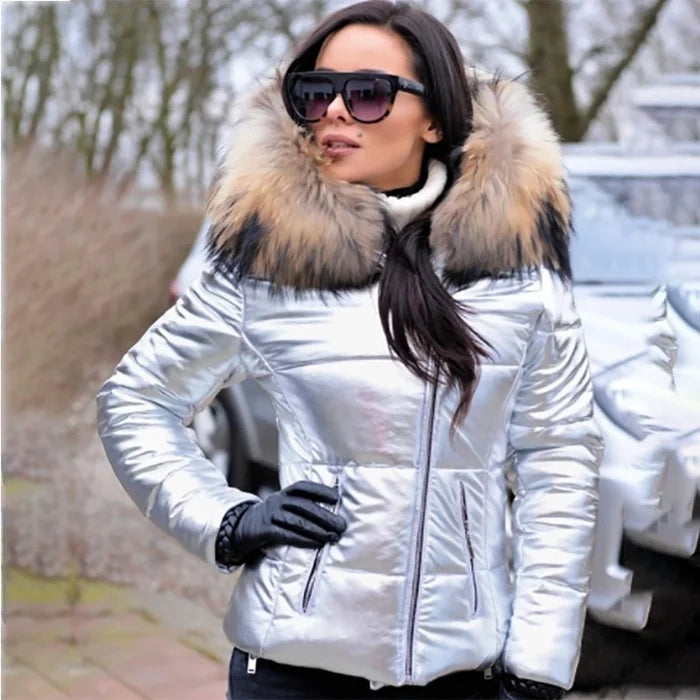 Sophie | Luxe Lange Donsjas Dames voor Winter met Winddichte Bescherming 0