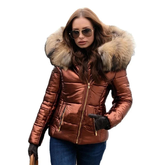 Sophie | Luxe Lange Donsjas Dames voor Winter met Winddichte Bescherming 4