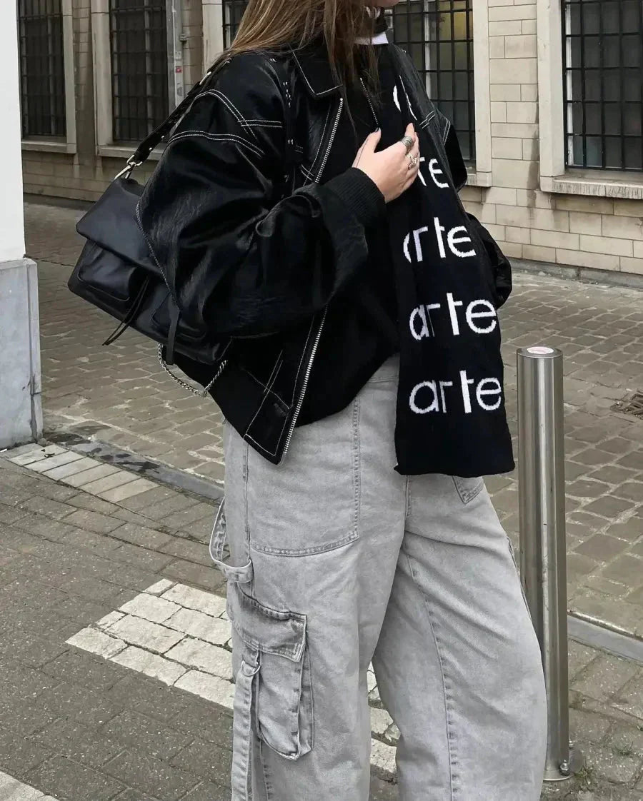 Sophie | Trendy Oversized Bomberjack Dames voor Casual Herfstlook 2